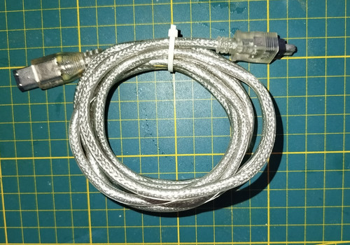 Firewire 400 kabel - firewire, 1394)